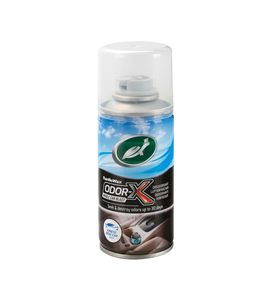 Spray elimina odori TurtleWax "Odor-X" profumazione auto nuova 100ml