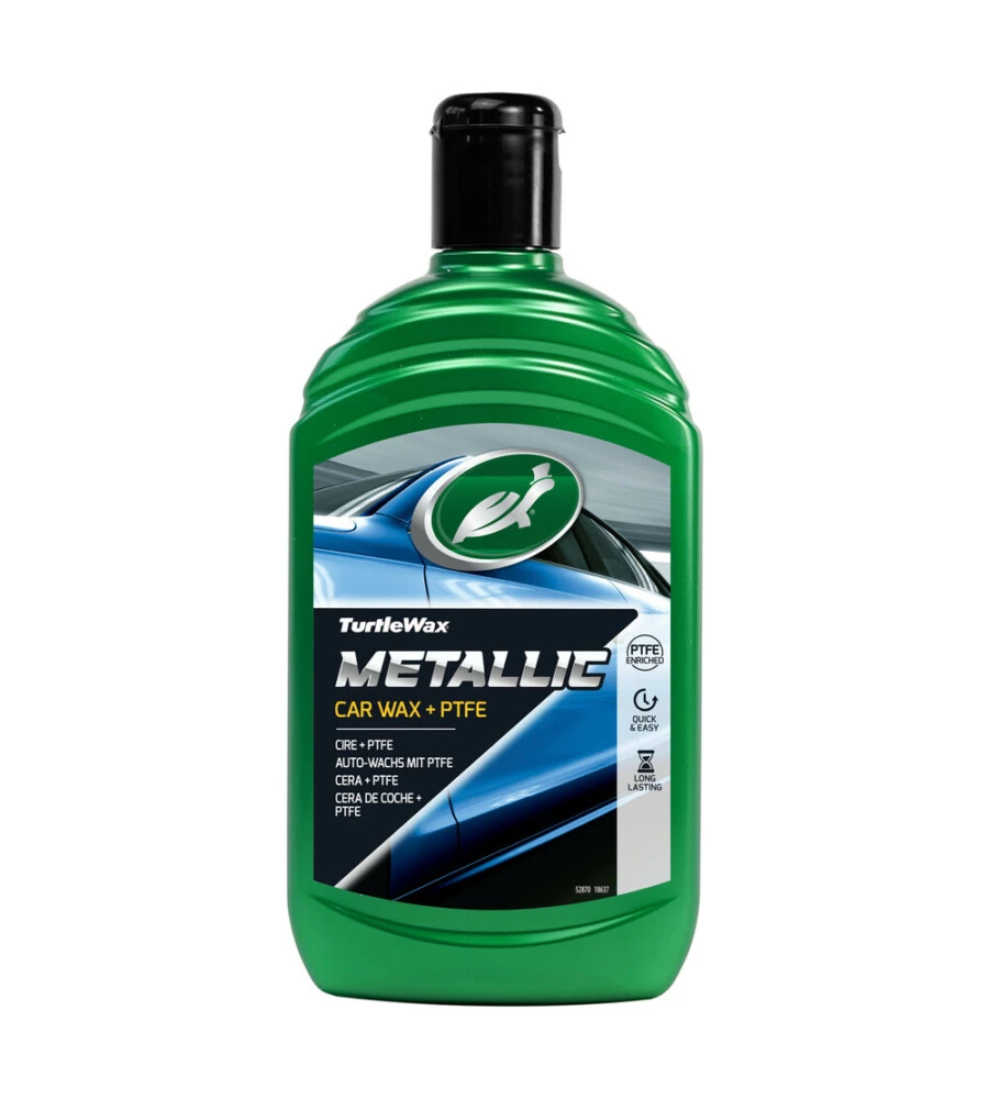 Cera liquida con PTFE Turtle Wax "Metallic" 500ml