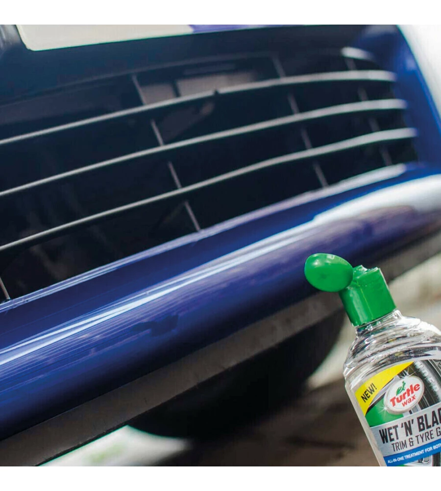 Lucida pneumatici in gel TurtleWax "Wet 'n' Black" 300ml