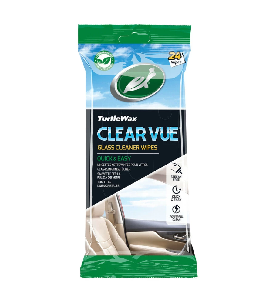Salviette per vetri TurtleWax 24 pezzi
