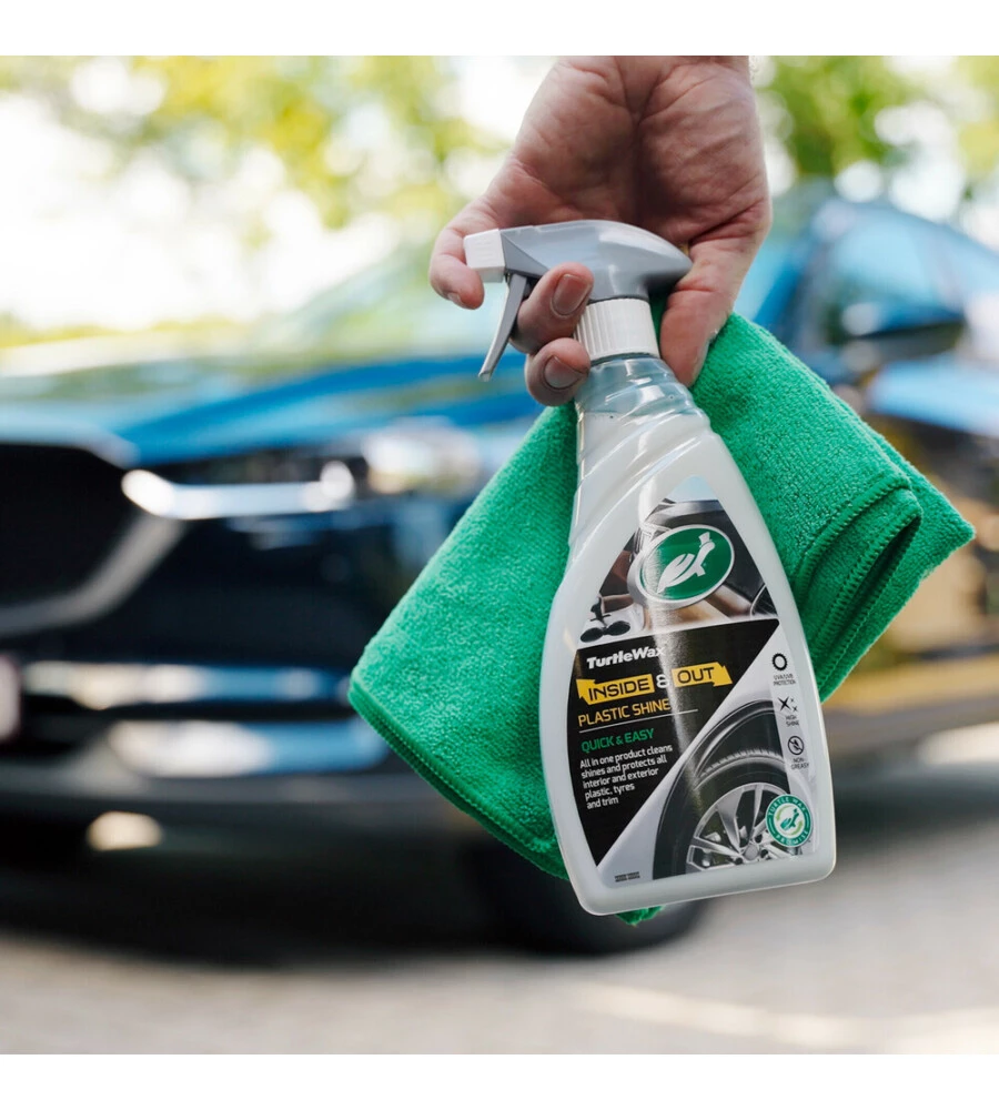 Trattamento per plastiche interne ed esterne TurtleWax 500ml