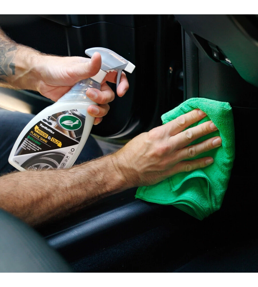 Trattamento per plastiche interne ed esterne TurtleWax 500ml