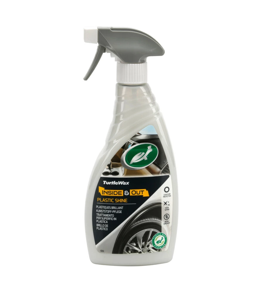 Trattamento per plastiche interne ed esterne TurtleWax 500ml