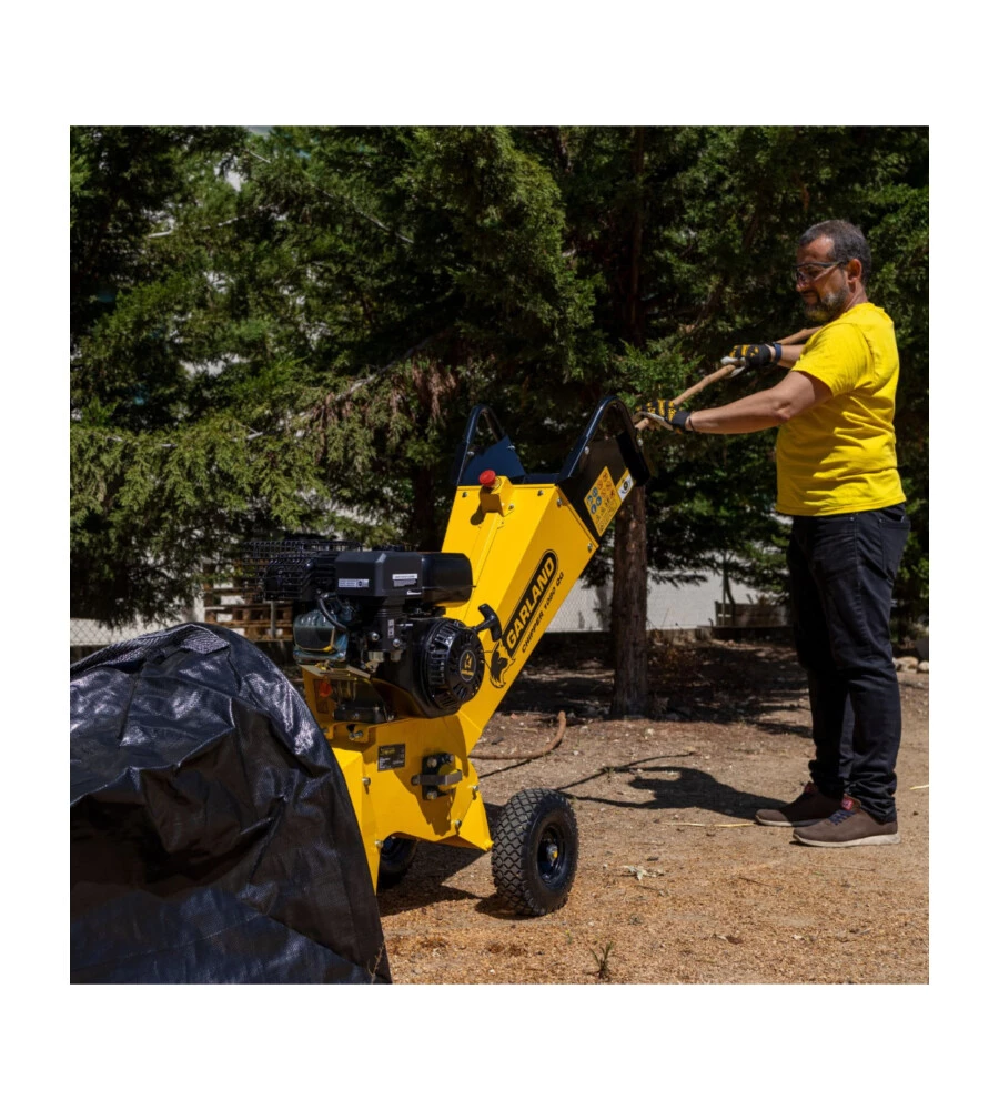 Biotrituratore a scoppio Garland "Chipper 1080 QG-V23" 4t 225 cc