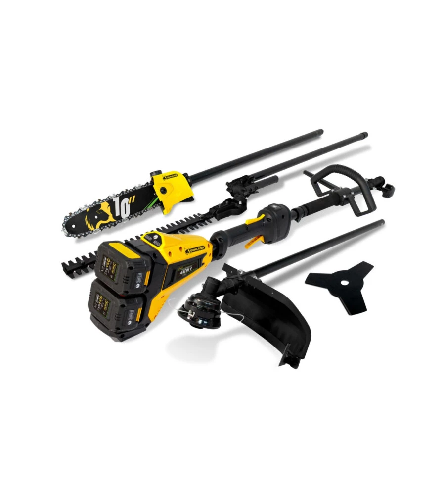 Decespugliatore a batteria Garland "4 in 1 Tasker Keeper 122-V23" solo corpo macchina 20Vx2