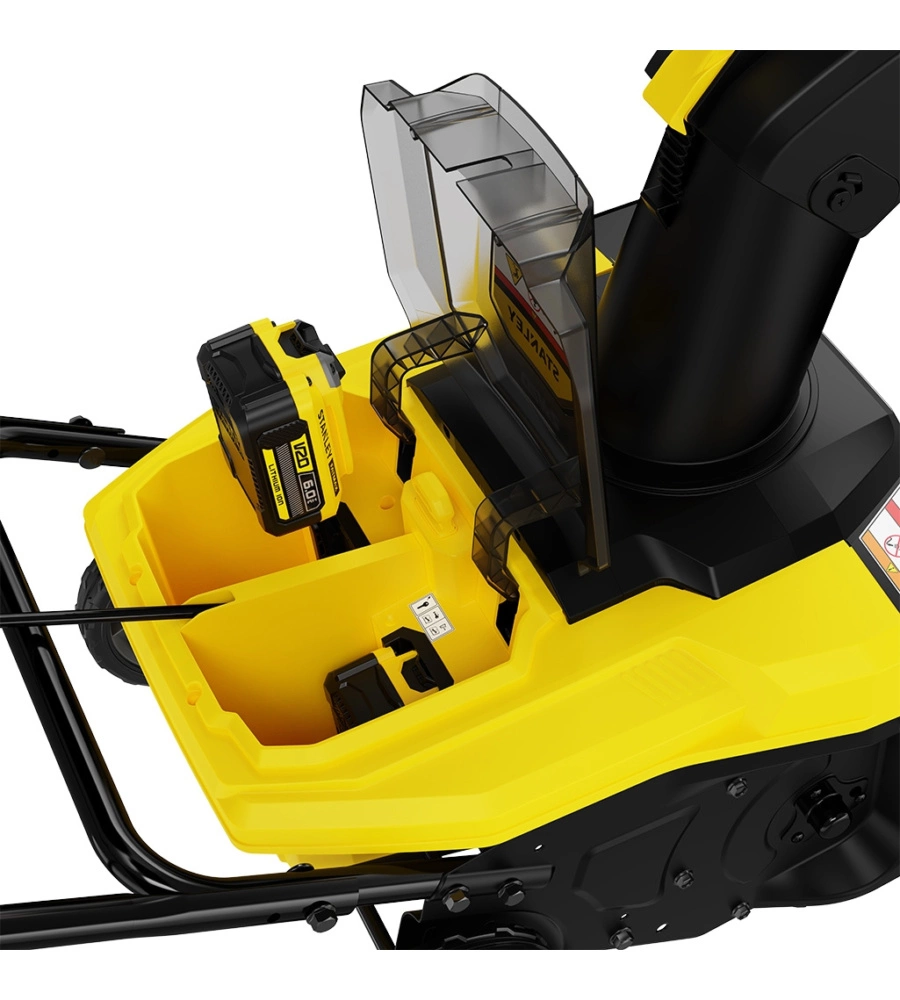Spazzaneve a batteria Stanley Fatmax "SCSNP460R2-QW" 2 batterie 20V 6Ah e caricabatterie