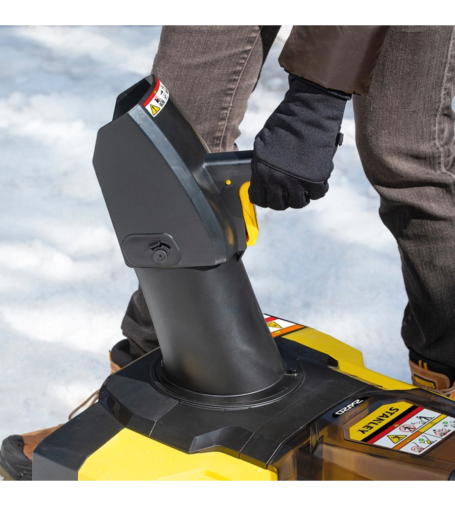 Spazzaneve a batteria Stanley Fatmax "SCSNP460R2-QW" 2 batterie 20V 6Ah e caricabatterie