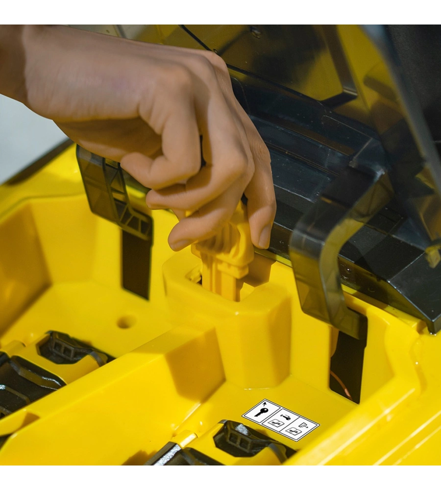 Spazzaneve a batteria Stanley Fatmax "SCSNP460R2-QW" 2 batterie 20V 6Ah e caricabatterie