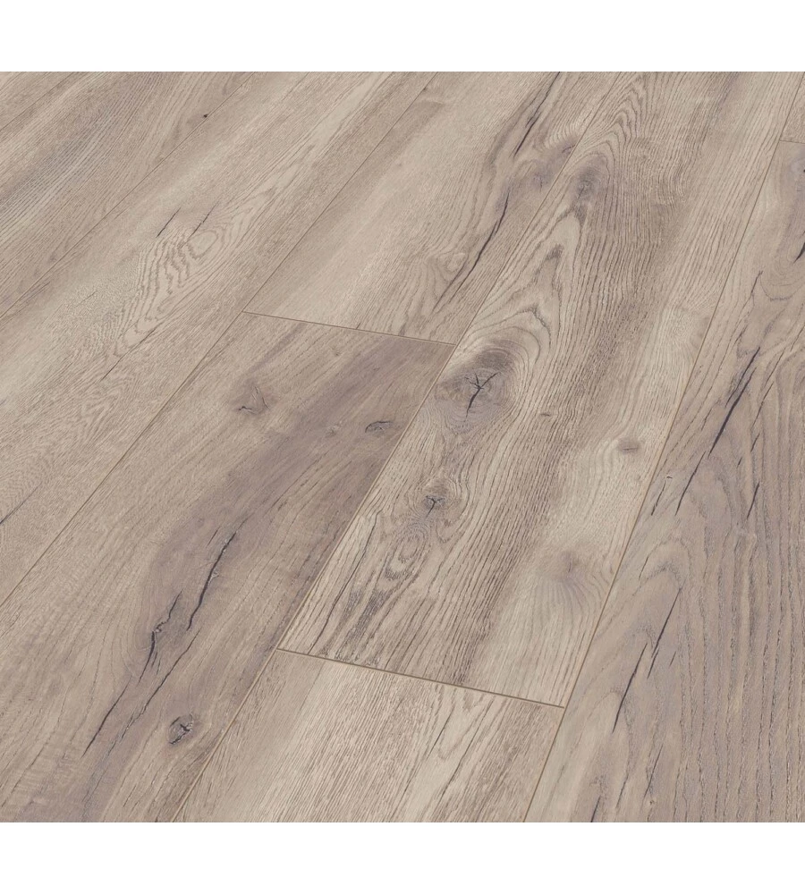 Pavimento laminato ibrido rovere grigio Kimono "Kiwi Petterson" 5.5 mm ac4 2,397 m²