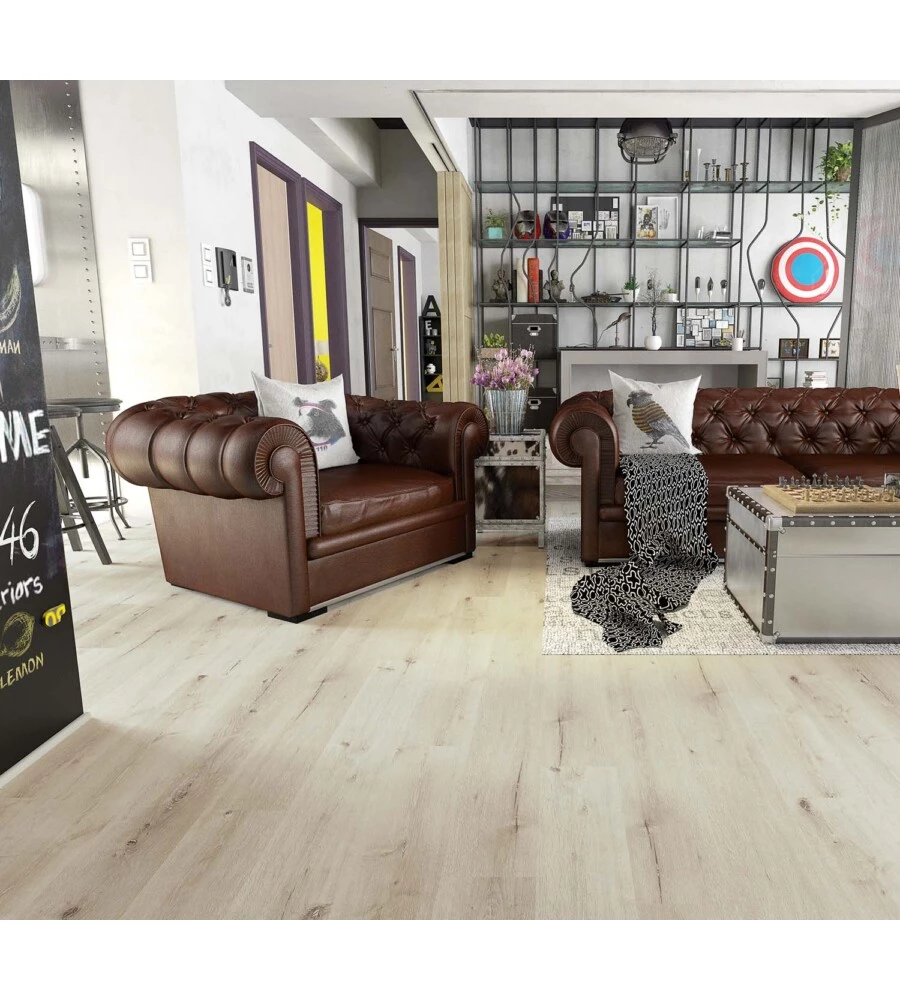 Pavimento spc vinilico rovere Kimono "New Light Nimes" 4,5 mm ac3 2,208 m²