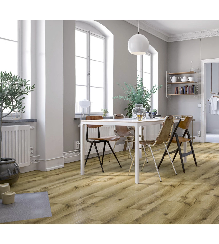 Pavimento spc rovere scuro Kimono "Combo plus" 5 mm ac4 1,76 mq