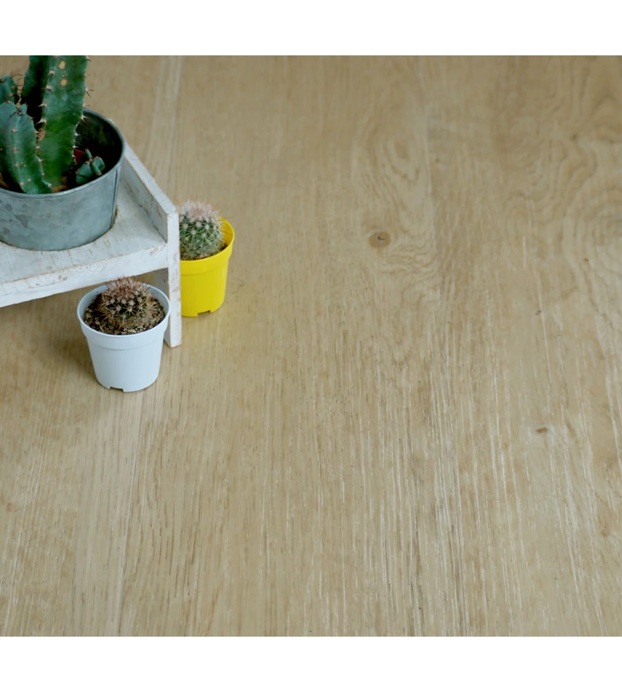 Pavimento spc effetto legno rovere naturale Kimono "Veneto" 5 mm 1,767 mq