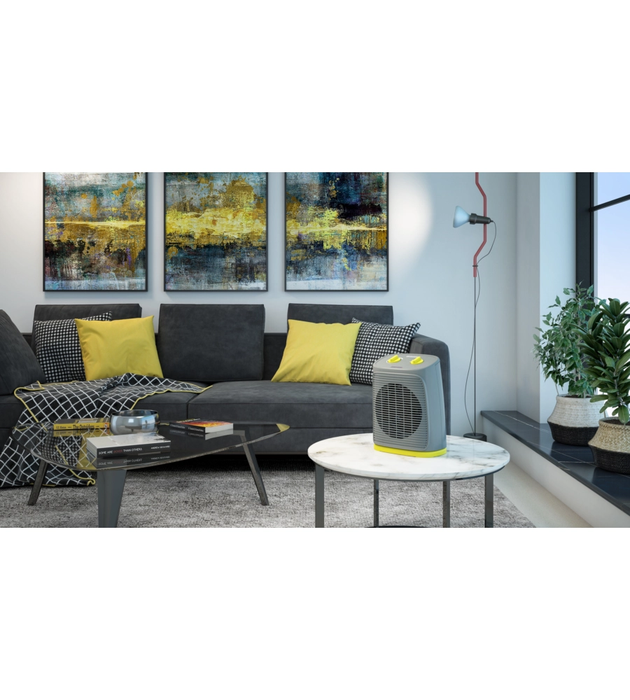 Termoventilatore Olimpia Splendid "Caldo Rock O" grigio 2000W