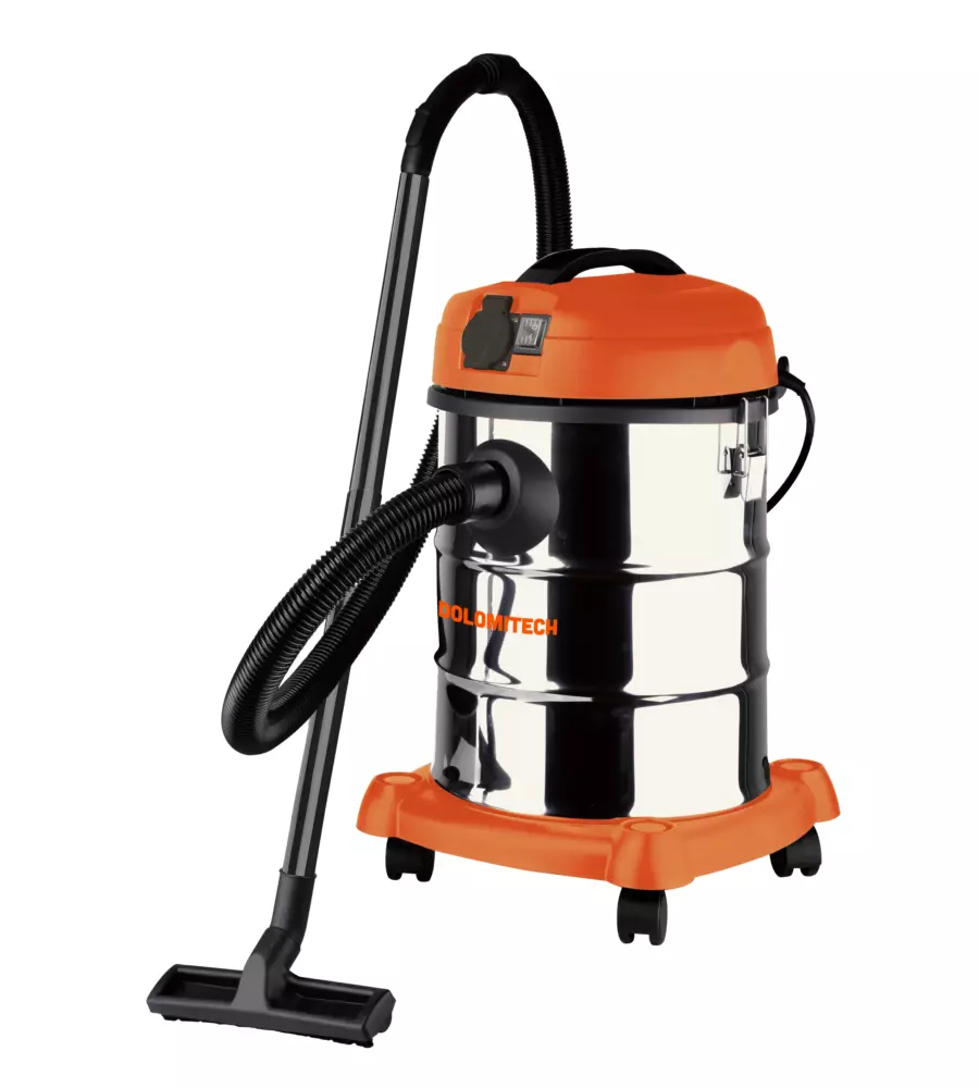 Aspiratore solidi liquidi elettrico Dolomitech 1200W 30lt 33l/s
