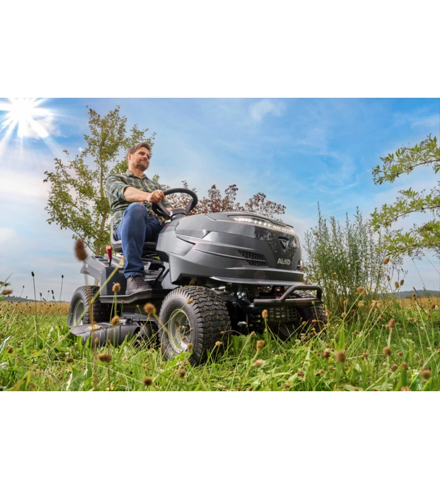 TRATTORINO TAGLIAERBA A SCOPPIO AL-KO "EASY" TAGLIO 92 CM 352 CC - COD. 114116