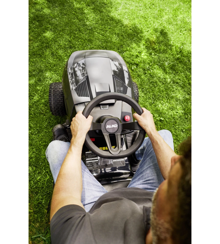 TRATTORINO TAGLIAERBA A SCOPPIO AL-KO "EASY" TAGLIO 86 CM 352 CC - COD. 114115