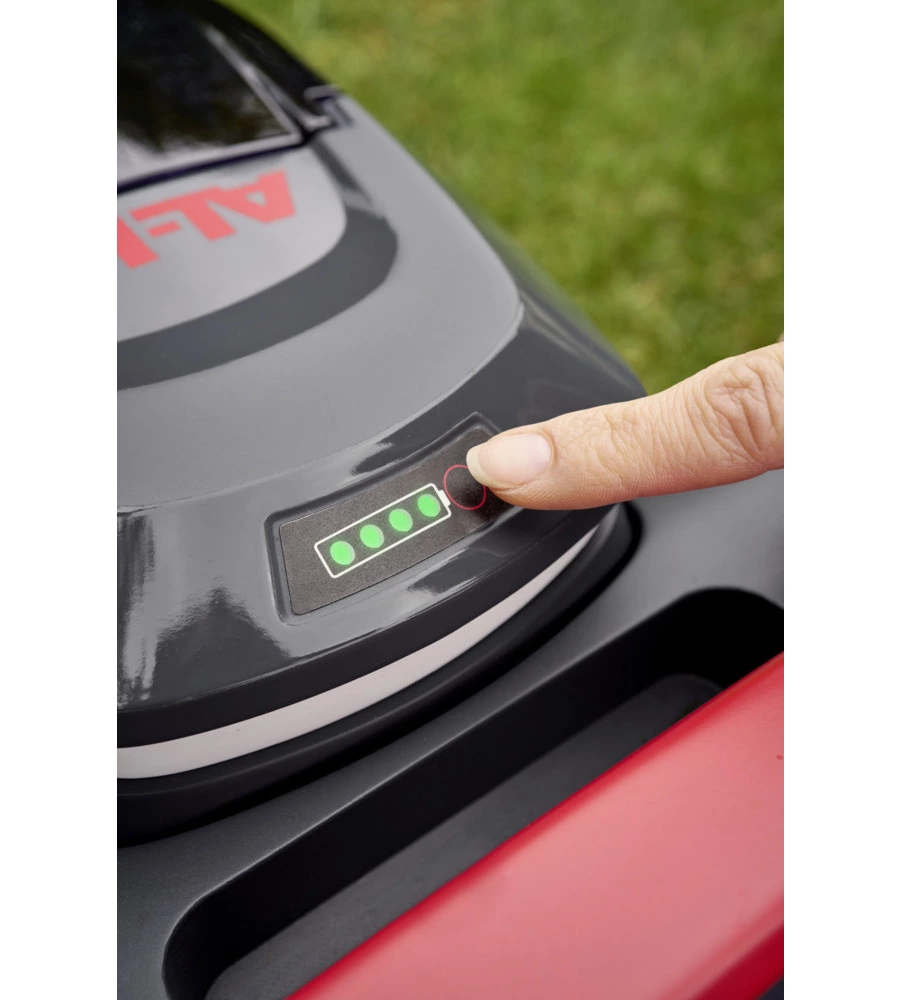 TAGLIAERBA A BATTERIA AL-KO "38.6 LI" TAGLIO 38 CM 2 BATTERIE 18V 4AH E CARICABATTERIE