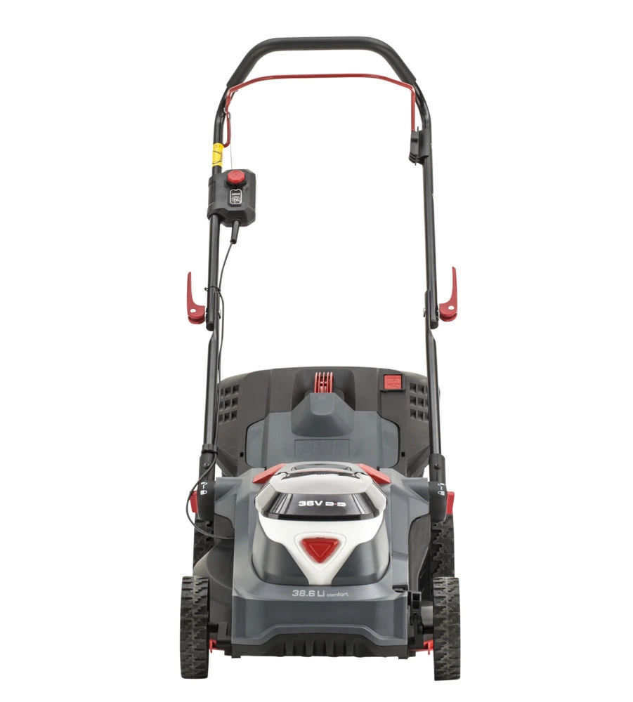 TAGLIAERBA A BATTERIA AL-KO "38.6 LI" TAGLIO 38 CM 2 BATTERIE 18V 4AH E CARICABATTERIE