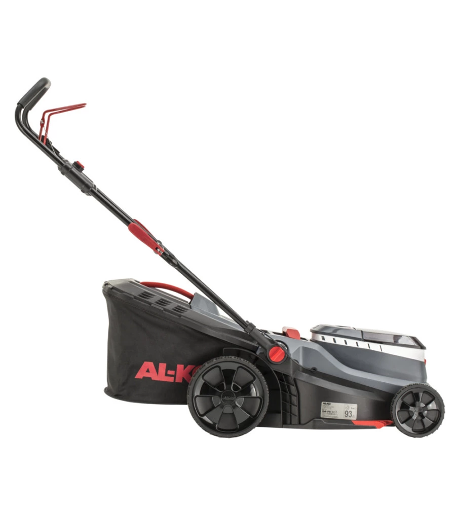 TAGLIAERBA A BATTERIA AL-KO "38.6 LI" TAGLIO 38 CM 2 BATTERIE 18V 4AH E CARICABATTERIE