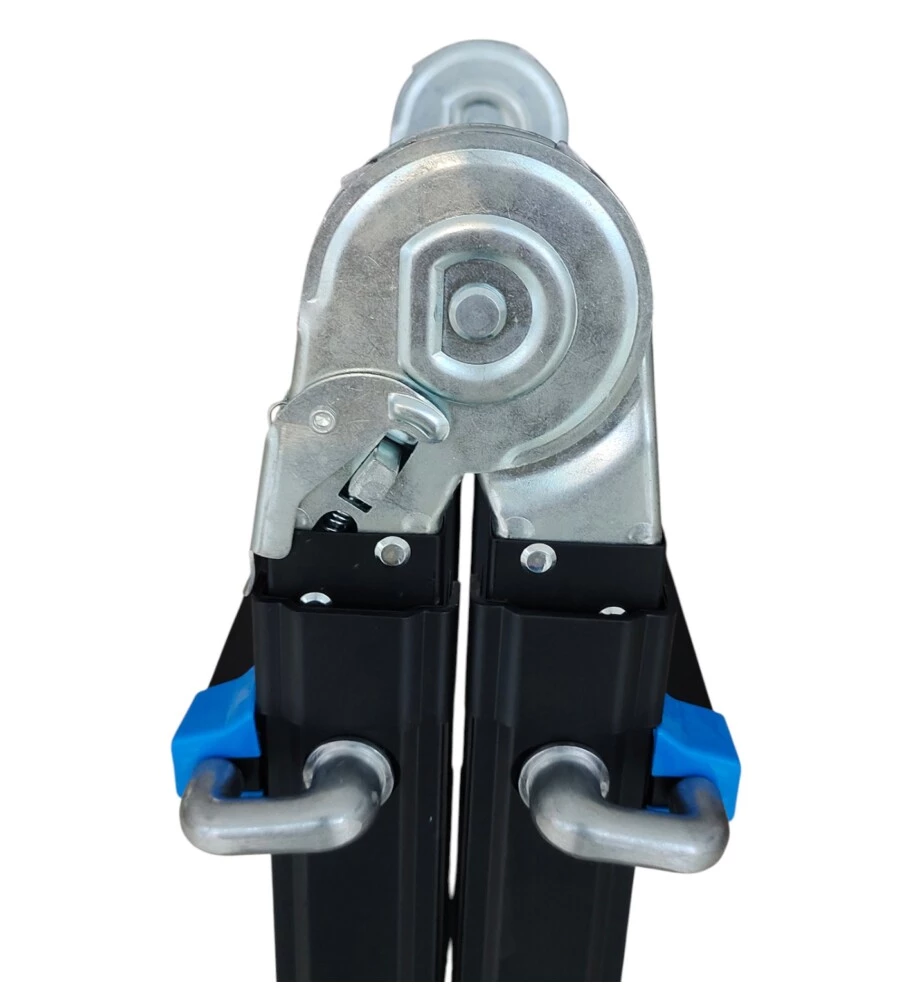 Scala telescopica in acciaio Easy System portata massima 100 kg 4+4 gradini