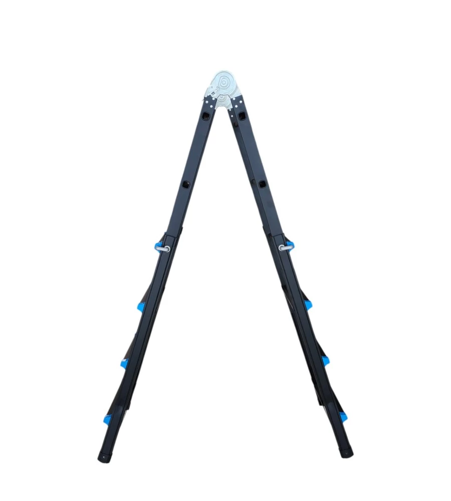 Scala telescopica in acciaio Easy System portata massima 100 kg 4+4 gradini