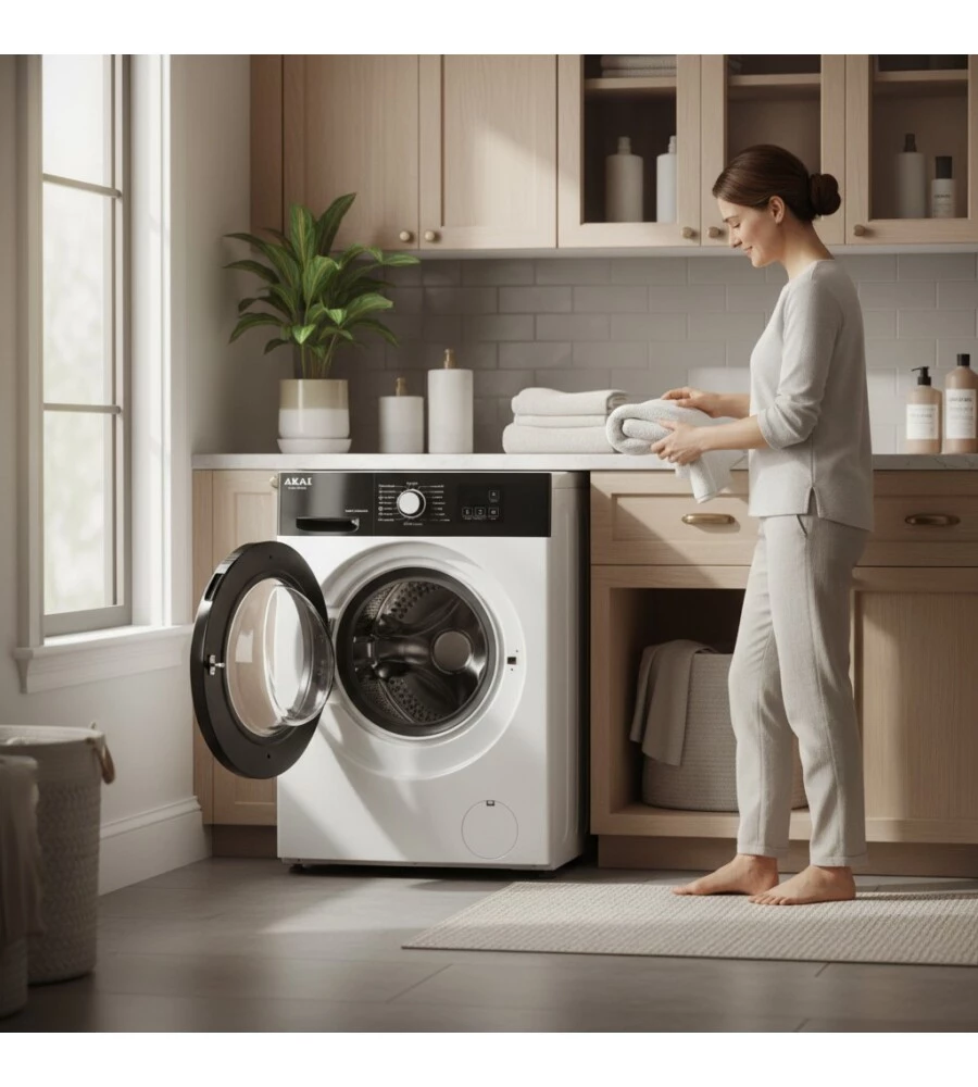 Lavatrice Akai "AQUA10125A30-W" carico 10 kg