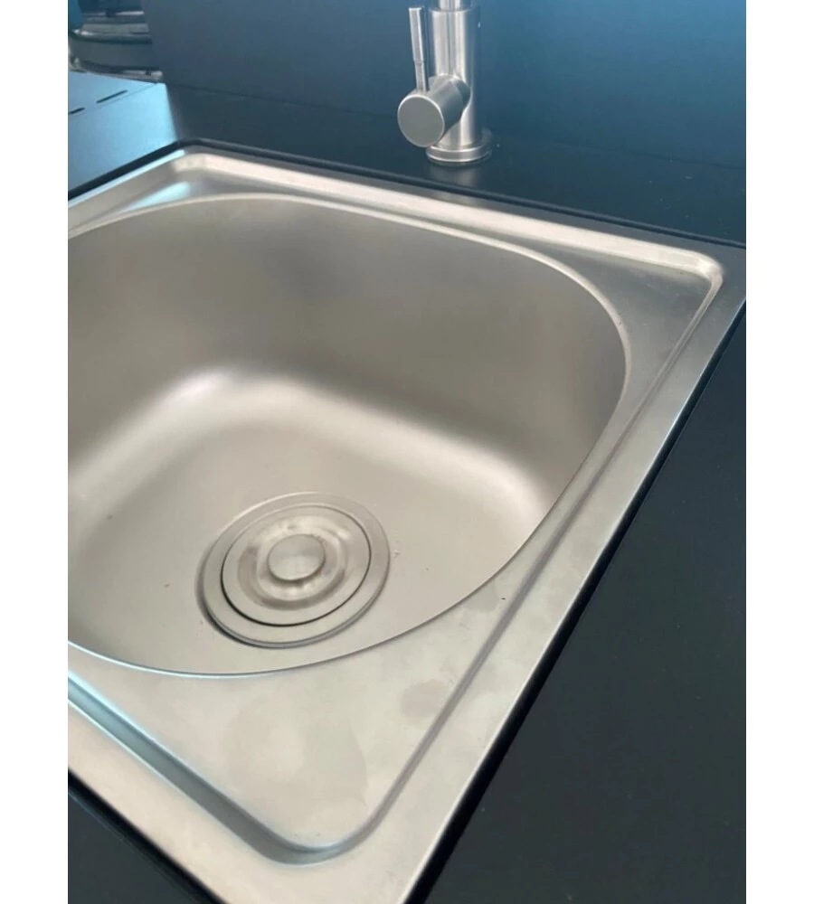 CUCINA DA ESTERNO RIVIERA "ARTEMISIA" CON BARBECUE A GAS 4 FUOCHI 235X46X118 CM