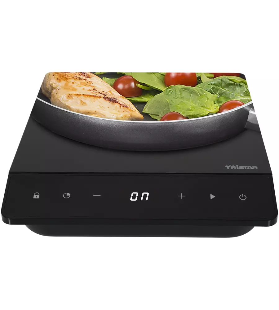Forno a induzione Tristar 1 fuoco nero 2000W