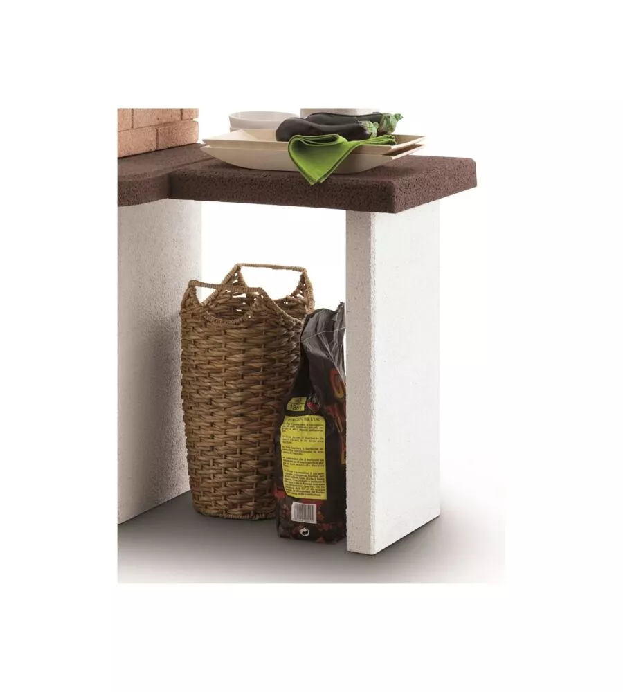 BARBECUE A CARBONELLA PALAZZETTI "JESOLO 2" 128X71X181 CM