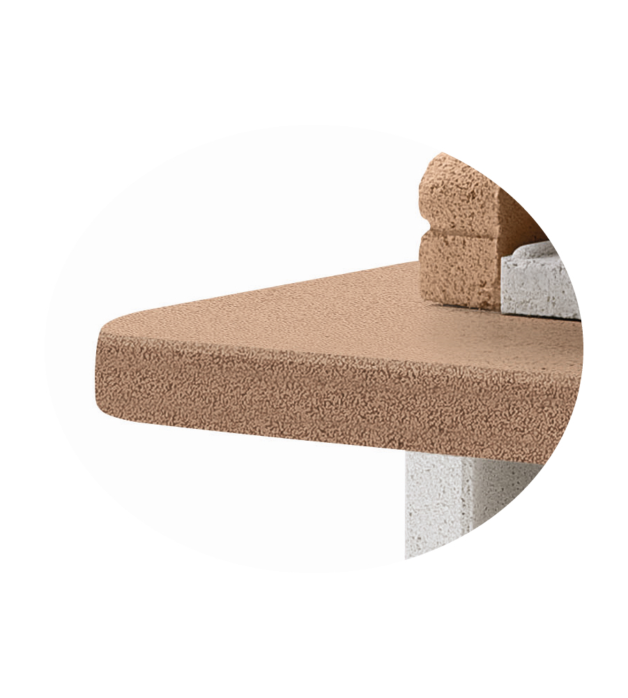 BARBECUE A CARBONELLA IN CEMENTO PALAZZETTI "GRAN CANARIA" 110X71X197 CM