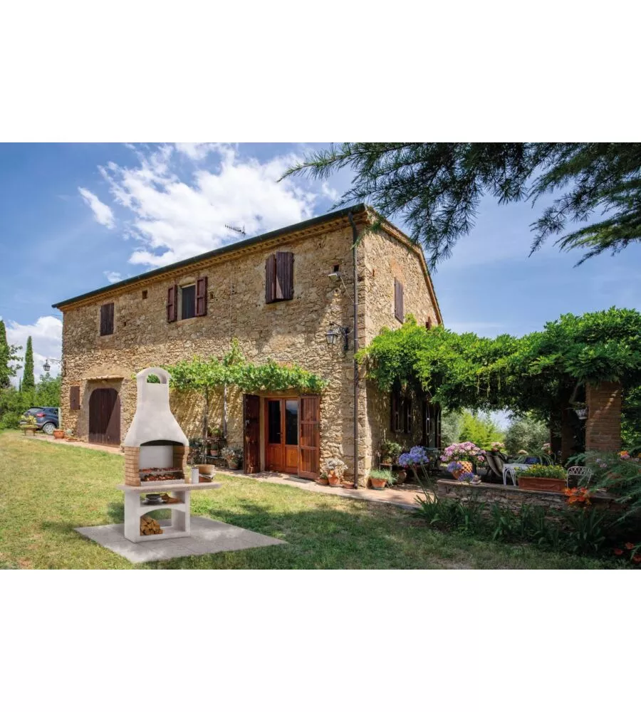 BARBECUE A CARBONELLA IN CEMETO PALAZZETTI "BOAVISTA" 128X71X238 CM