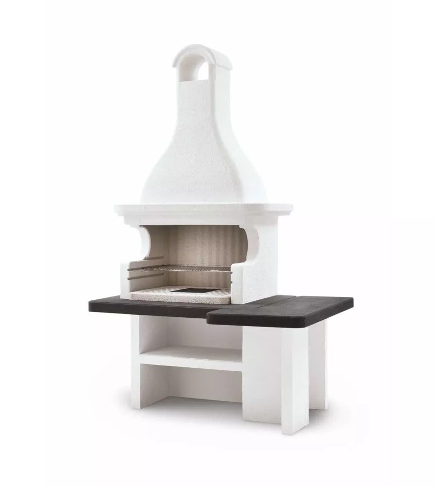 BARBECUE A CARBONELLA IN CEMENTO PALAZZETTI "MAURITIUS" 158X119X252 CM