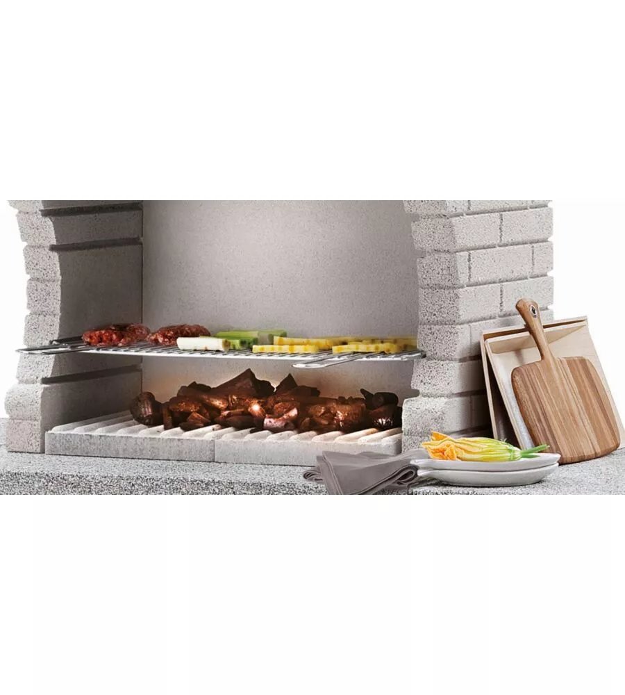 CUCINA DA ESTERNO MODULARE PALAZZETTI "MARBELLA GRILL" 90X70X238 CM