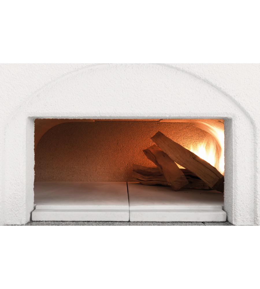 FORNO PIZZA A LEGNA PALAZZETTI "EASY MEDIUM" CON BASAMENTO 4 PIZZE