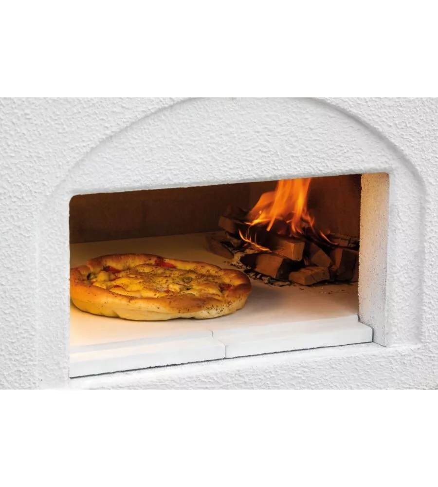 FORNO PIZZA A LEGNA PALAZZETTI "EASY LARGE" CON BASAMENTO 6 PIZZE