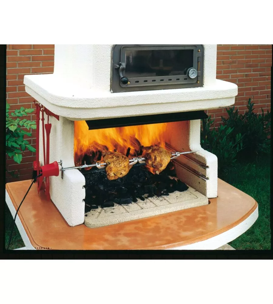 GIRARROSTO ELETTRICO PER BARBECUE PALAZZETTI 76 CM
