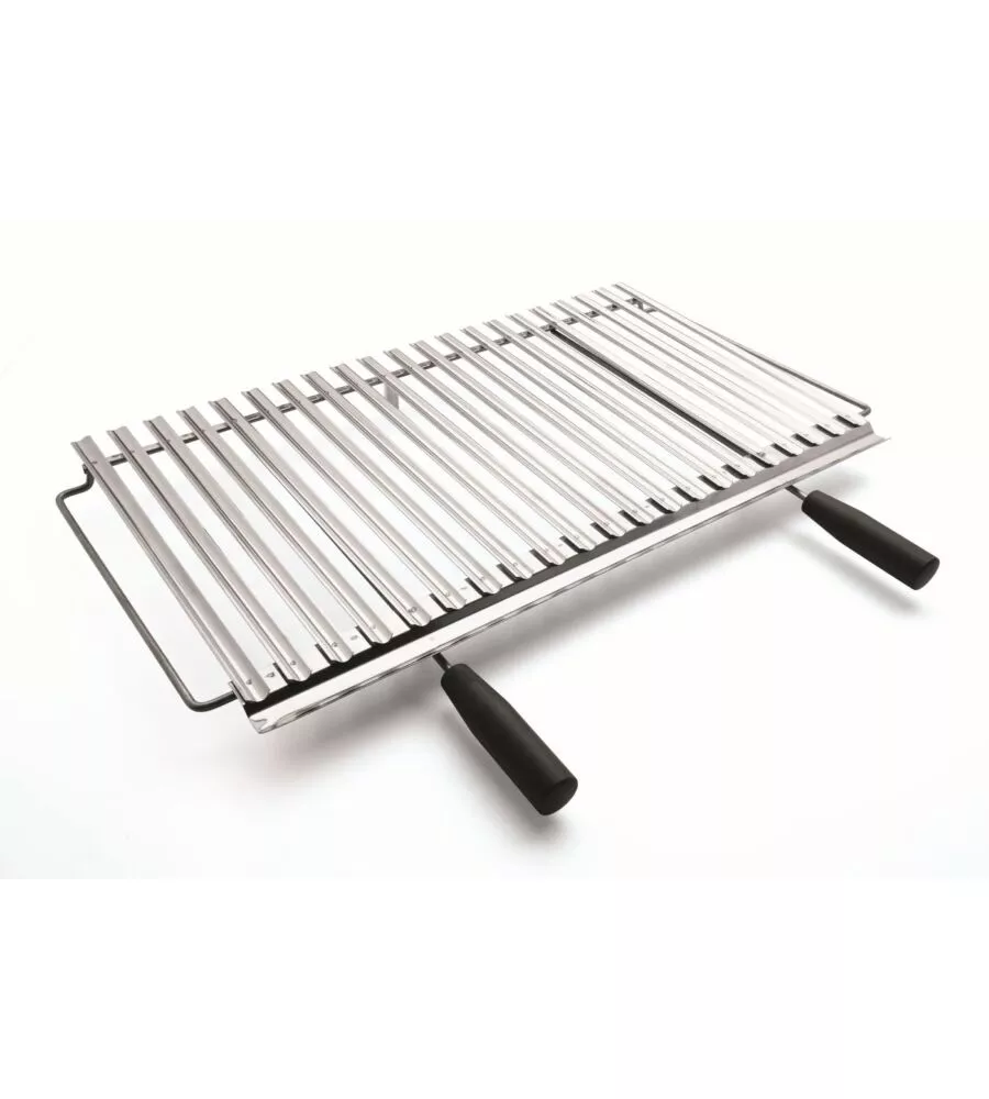 GRIGLIA DI COTTURA BIO PALAZZETTI IN ACCIAIO INOX 68X40 CM