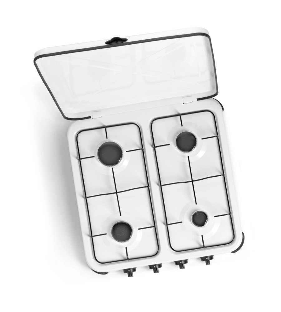 FORNELLO A GAS OMPAGRILL "4/V COVER" 4 BRUCIATORI 50X51X10,5 CM