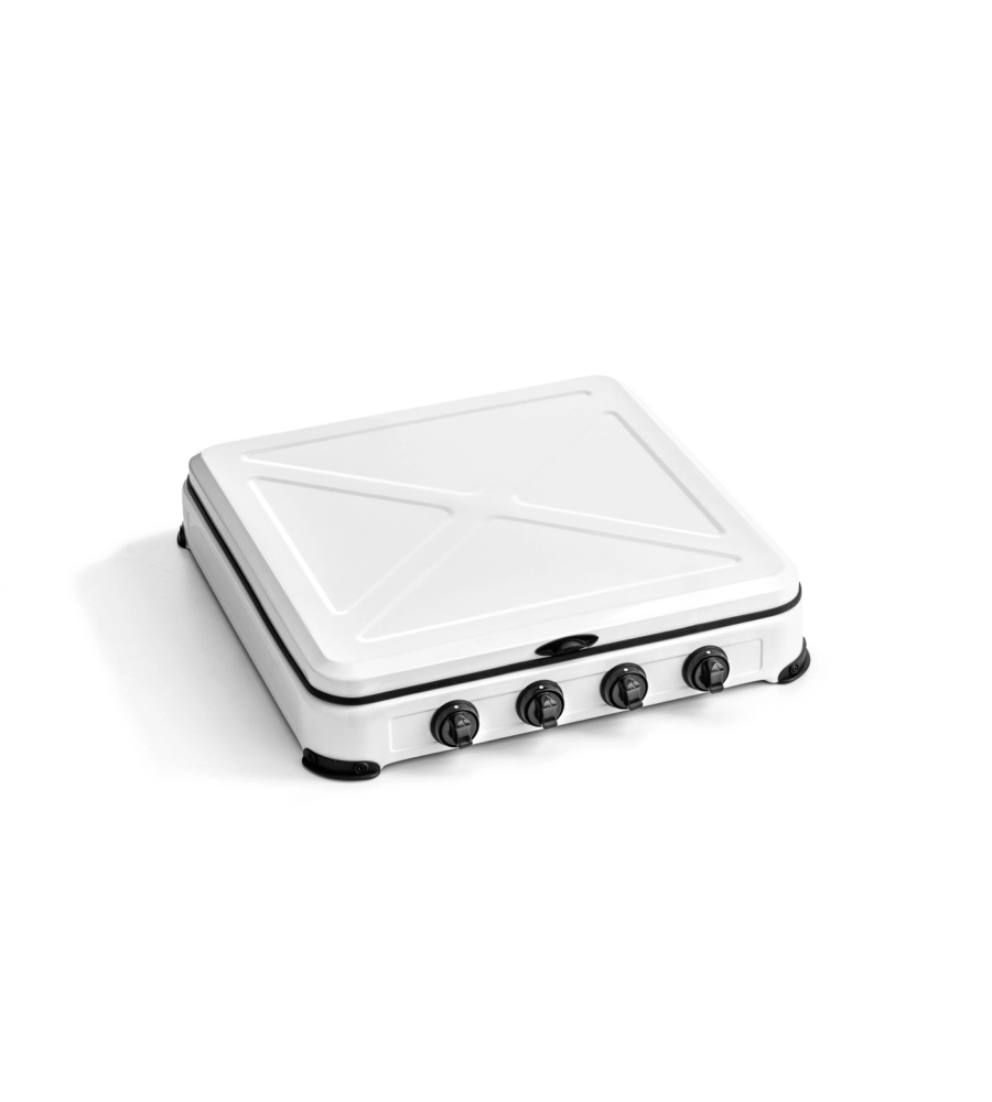 FORNELLO A GAS OMPAGRILL "4/V COVER" 4 BRUCIATORI 50X51X10,5 CM