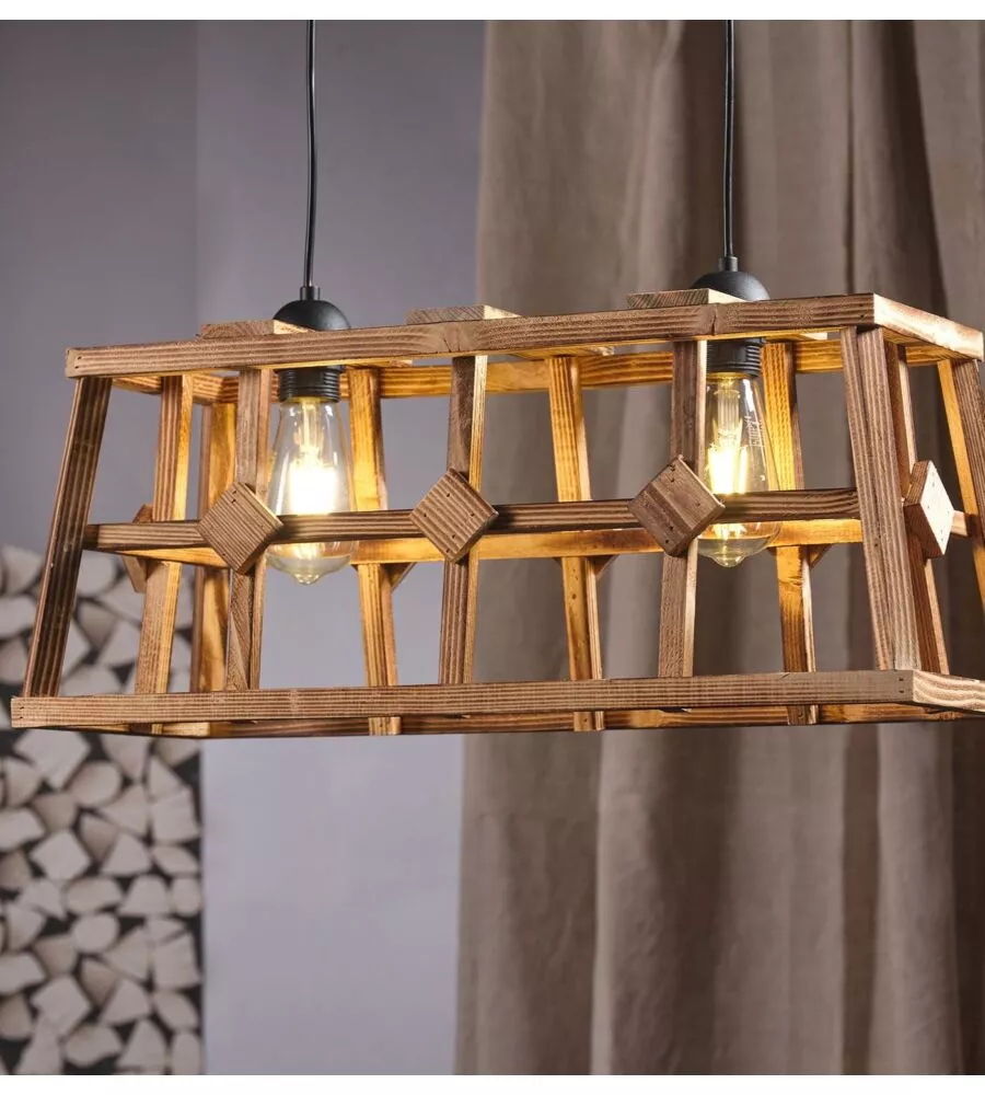 Lampada a sospensione Onli "Heidi" 2xE27