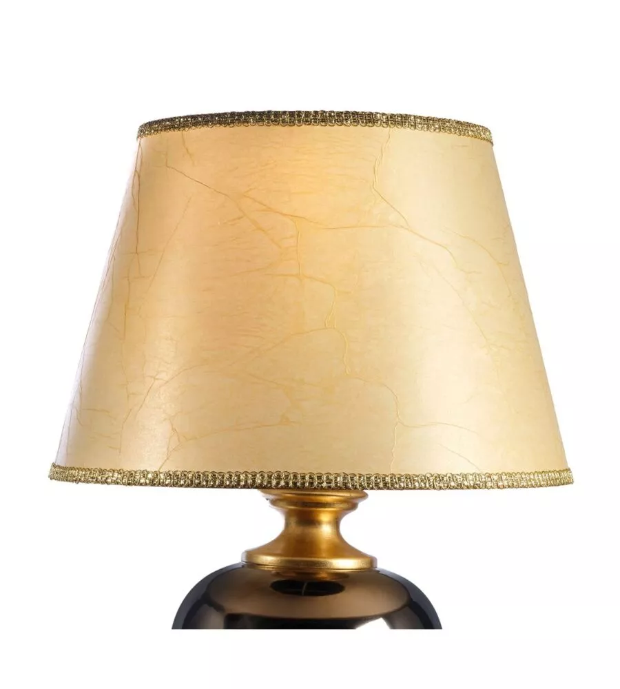 Lampada Onli "Mozart" platino pergamena oro D45
