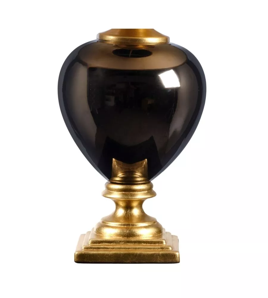 Lampada Onli "Mozart" platino pergamena oro D45