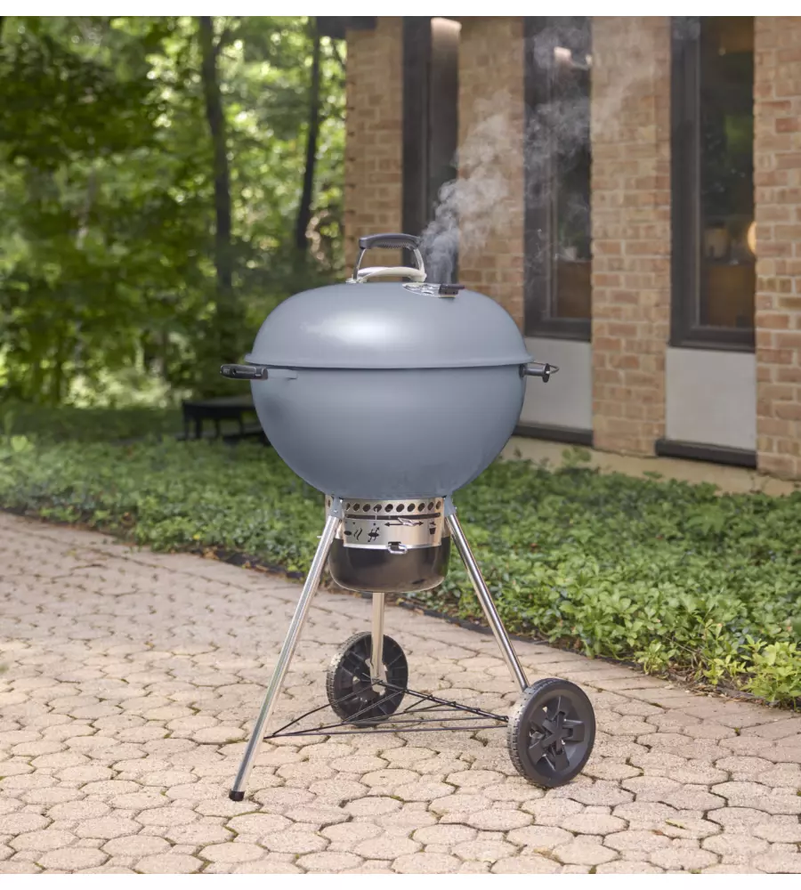 BARBECUE A CARBONE WEBER "MASTER-TOUCH" BLU ARDESIA 61X72,5X90 CM