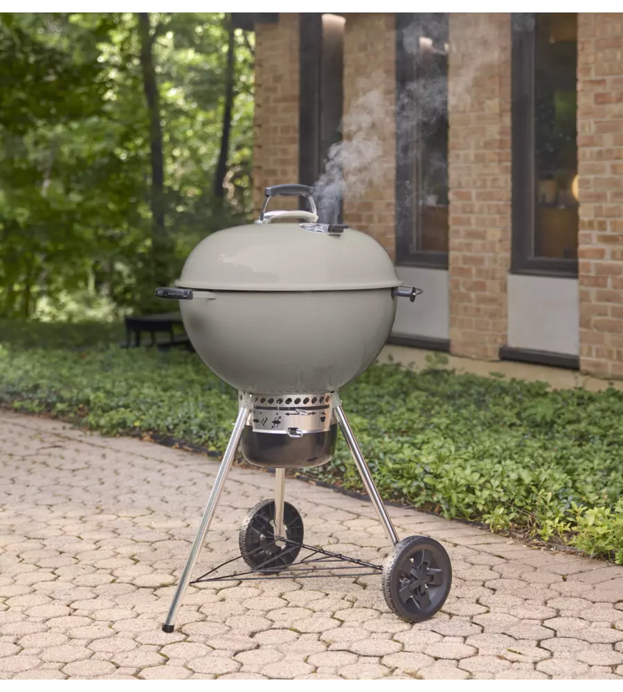 BARBECUE A CARBONE WEBER "MASTER-TOUCH" GRIGIO FUMO 61X72,5X90 CM