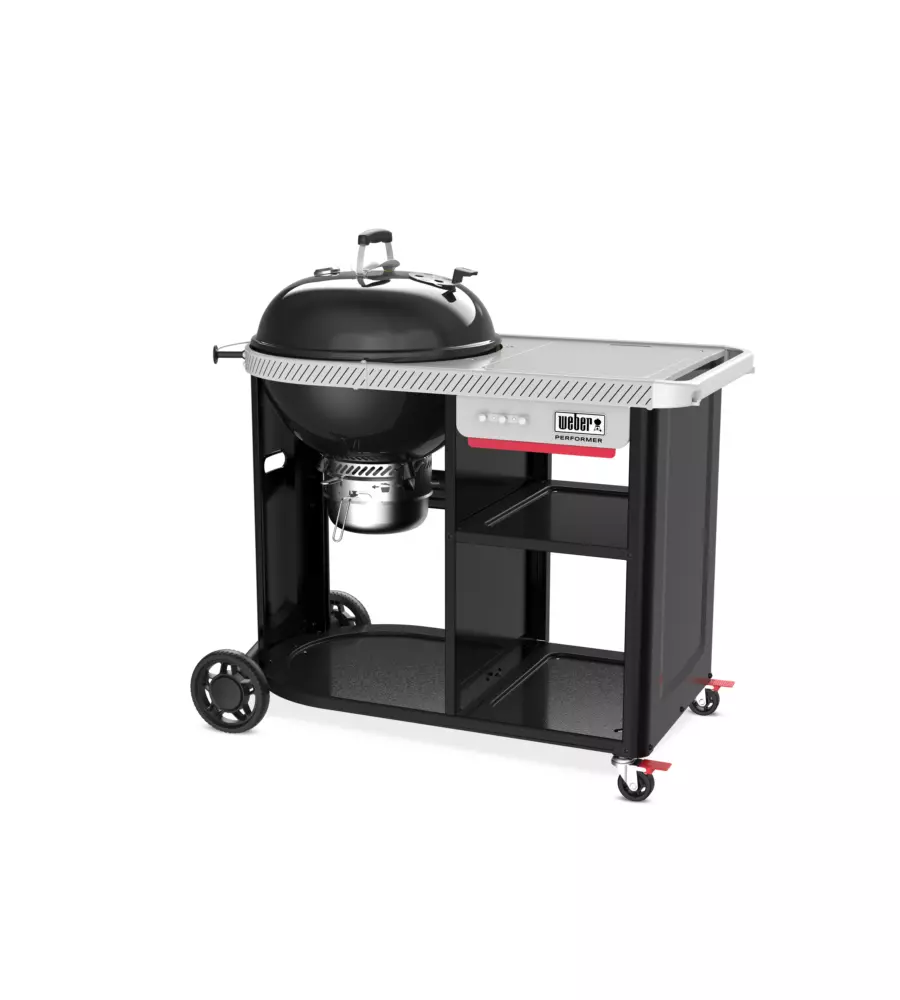 BARBECUE A CARBONE WEBER "PERFORMER PREMIUM" NERO Ø57 CM
