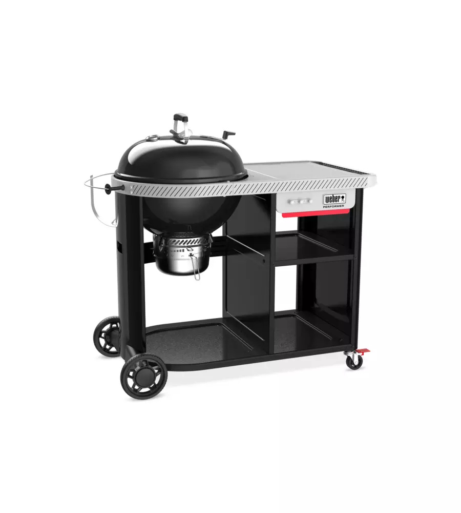 BARBECUE A CARBONE WEBER "PERFORMER PREMIUM" NERO Ø57 CM