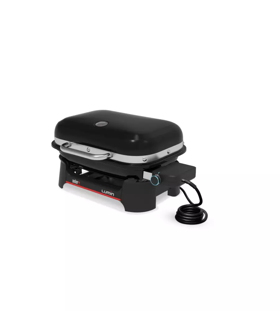 BARBECUE ELETTRICO WEBER "LUMIN COMPACT" CON GRIGLIA 43X28 CM