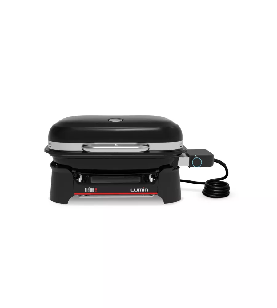 BARBECUE ELETTRICO WEBER "LUMIN COMPACT" CON GRIGLIA 43X28 CM