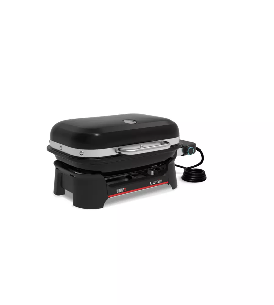 BARBECUE ELETTRICO WEBER "LUMIN COMPACT" CON GRIGLIA 43X28 CM
