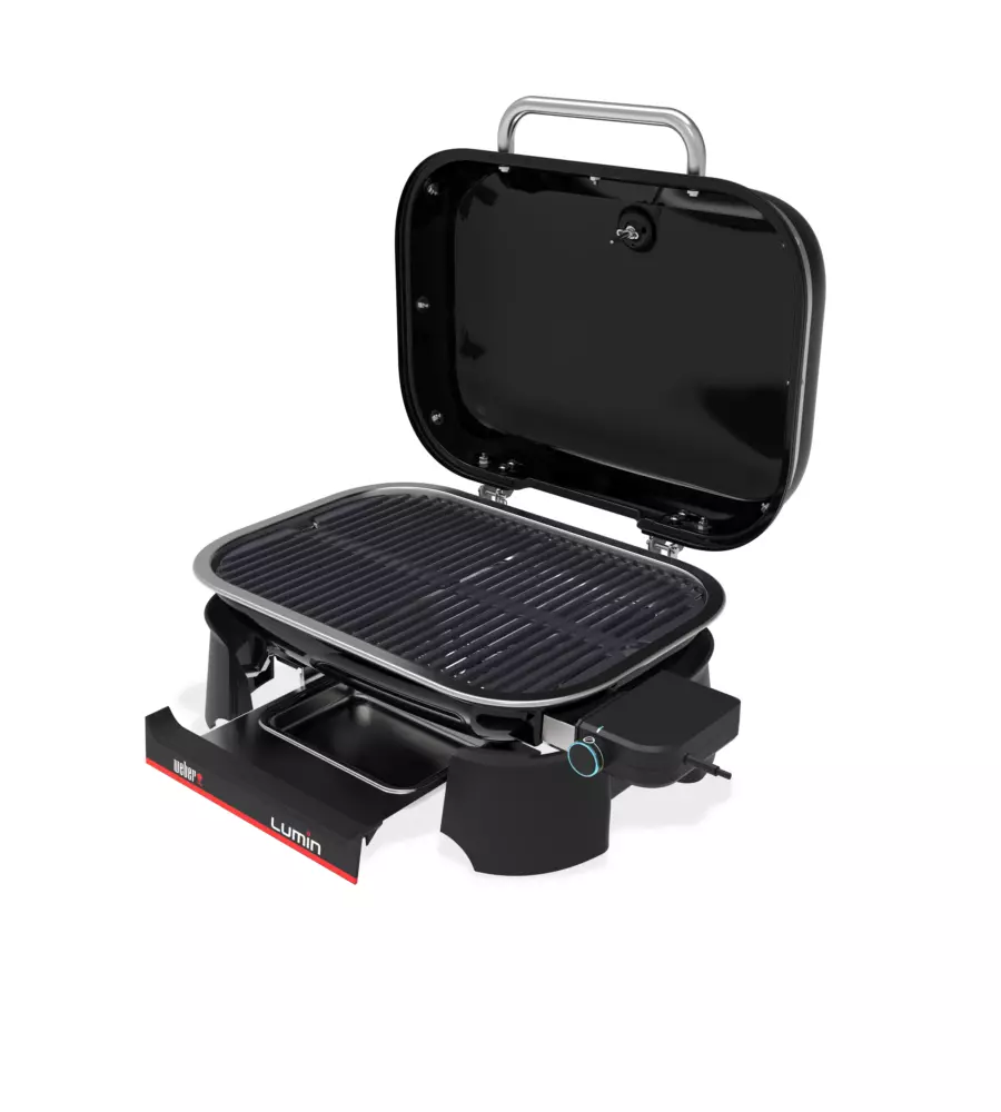 BARBECUE ELETTRICO WEBER "LUMIN" CON GRIGLIA 49X33 CM